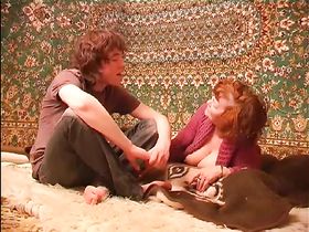 Толстая мамка с большими сиськами занимается семейным сексом с сыном